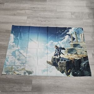 Video Game Tapestry Anime Mountain Castle Tapestry for Bedroom 60x40inch Video